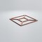 Ekena Millwork Small Marion Decorative Fretwork Wood Wall Panels, Cherry, 11 3/8"W x 11 3/8"H x 3/8"T WALW12X12X0375MARCH - alternate 4